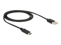 Delock - USB-kabel - USB-C (han) til USB (han) - USB 2.0 - 1 m - sort