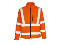 Mascot softshell stretchjakke orange str 2XL