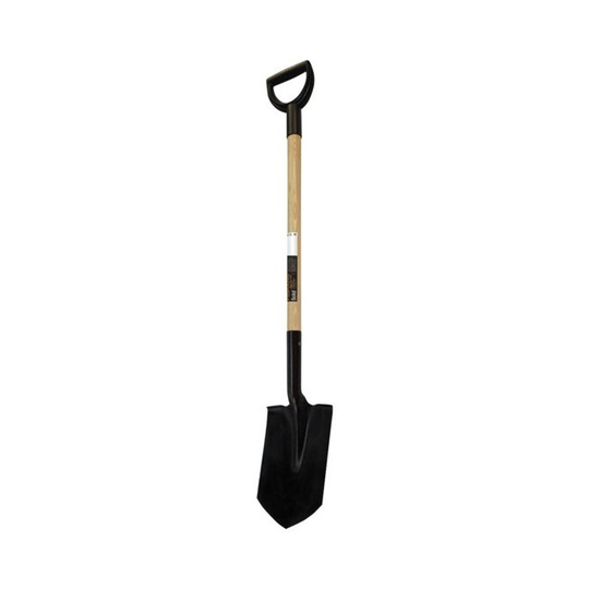 Fiskars Solid Spidsspade - Træ - 1014816