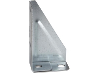 WIBE GROUP Konsol til gitterbakke 200 mm højde 82 mm, bredde 244 mm for click holder elforzinket