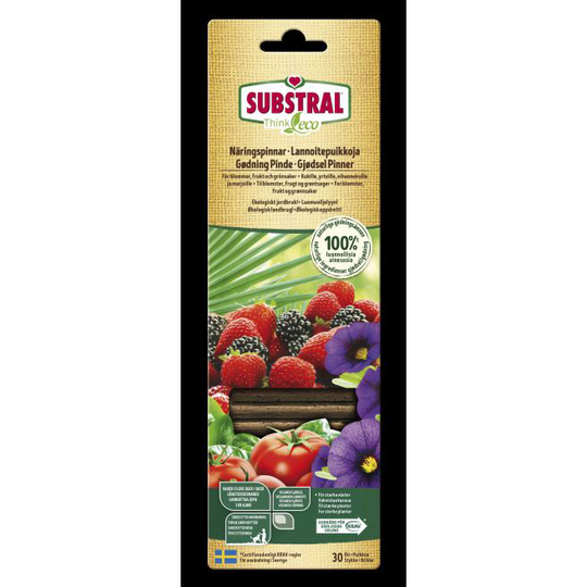 Substral Næringspinde - Think Eco 30 Stk