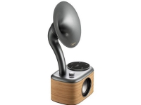 Bordradio Sangean CP-100D Gramophone DAB+, FM Touchscreen, genopladelig Træ