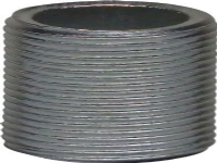 Rørnippel M10x1x20MM rund elgalvaniseret