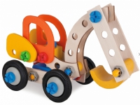 Eichhorn Constructor, Excavator, 4 År, Bøg, Plast, Træ, Flerfarvet