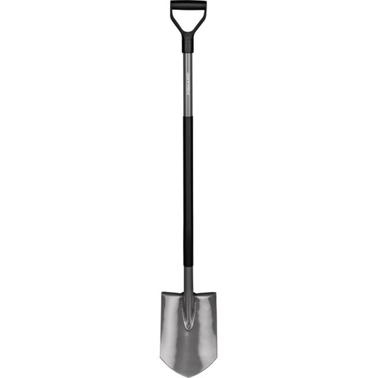 Fiskars Spidsspade Ergonomic Grå