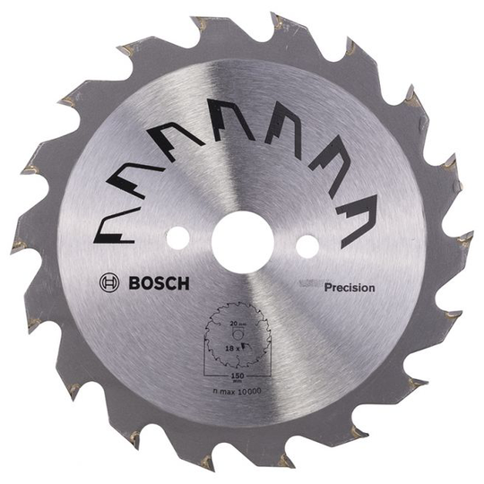 Bosch Rundsavsklinge Precision Ø150x2x20/16 T18 - 2609256852