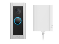 Ring Video Doorbell Pro 2 - Dørringeklokke - trådløs - 802.11a/b/g/n/ac - 2.4 Ghz, 5 GHz - satinnikkel - med plug i-adapter