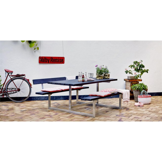 Plus Basic Bord/Bænke-sæt m/1 ryglæn genbrugsplast 185811-25