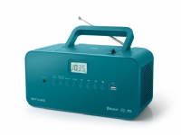 Muse M-30 BTB, Bærbar, Analog, FM,MW,PLL, LCD, Blå, Ekstern