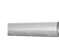 vent. rør Ø250 L=3m - R-250-3 spiralfalset og galvaniseret