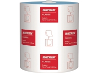 Håndklædepapir Katrin 460263 Plus System Towel M2 blå - (6 ruller pr. karton)