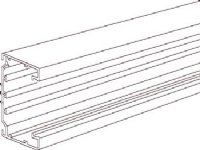 SCHNEIDER ELECTRIC Kanaldel INKA-U123 højde 123 mm, bredde 72 mm, længde 2500 mm eloxeret