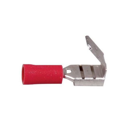 Fladstik med Han Rød 6.4x0.8mm