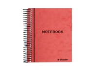 Notesbog Esselte, 127 x 76 mm, linjeret, spiral, 50 ark, 60 g