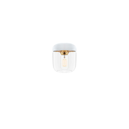 Umage Acorn 2105 Hvid/messing Pendel