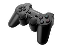 Esperanza TROOPER - Gamepad - kabling - sort - for PC, Sony PlayStation 3