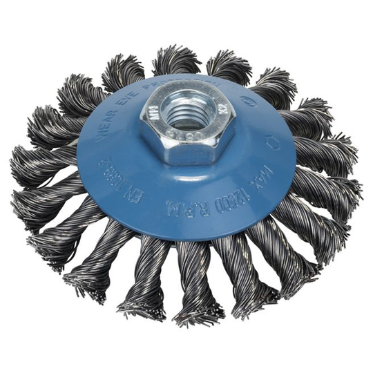 Bosch Kopstålbørste Bølget Ø100mm M14 - 2609256511