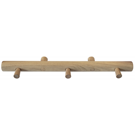 Home-it Smart knagerække i eg - 3 knager - 12218