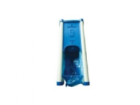 Skoovertræks dispenser blå 55x23x18.5 cm inkl. 50 skoovertræk