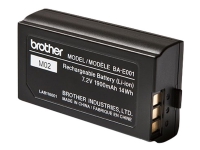 Brother BA-E001 - Batteri til printer - Litiumion - for Brother PT-P750 P-Touch PT-750, E300, E500, E550, H500, H75, P750 P-Touch EDGE PT-P750