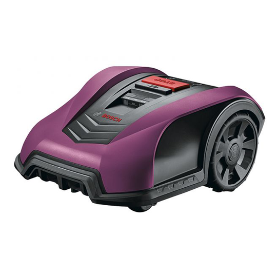 Bosch Indego topcover fuchsia Robotplæneklipper - F016800554