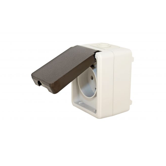Gripo Stikkontakt Enkel M.jord Ip54 - 7984
