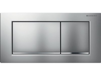 Geberit OMEGA30 betjeningsplade 212 x 142 x 10 mm mat/krom