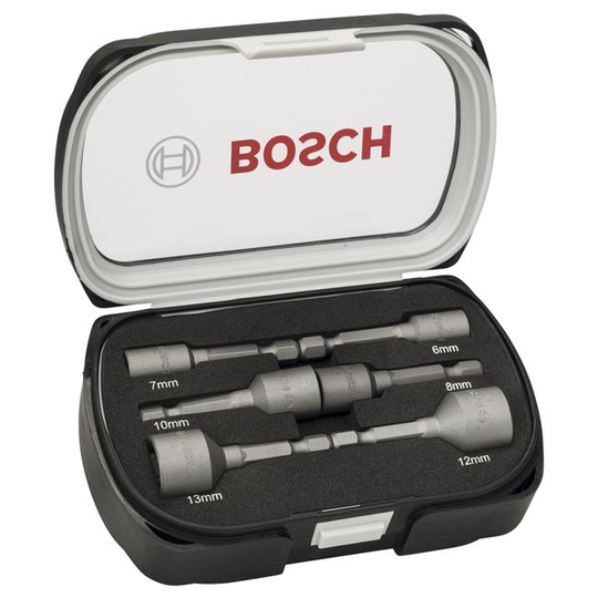 Bosch Topnøglesæt Magnet 6-13mm 50mm 6stk - 2608551079