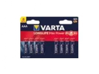 VARTA LONGLIFE MAX POWER AAA 1.5V batteries 8 pcs
