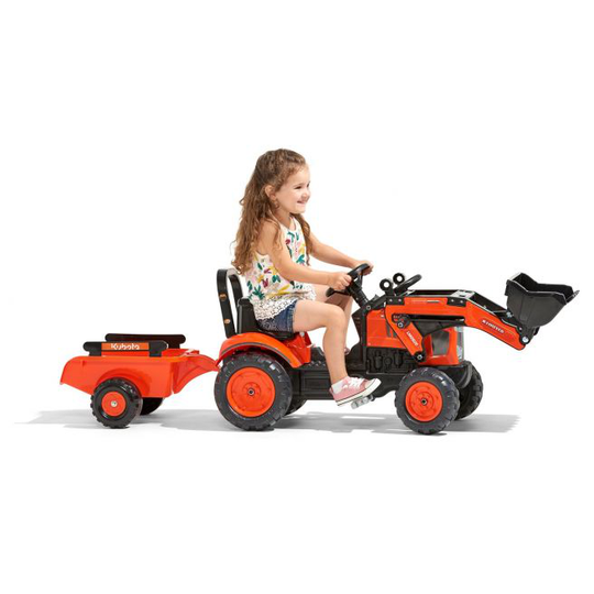 FALK Kubota frontlæsser med vogn