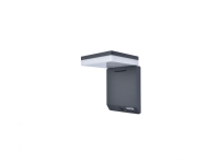 LUTEC 6943101012, Udendørs vægbelysning, Sort, Aluminium, IP44, Have, III