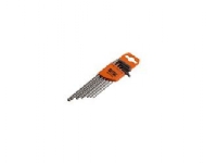 Bahco Unbrako-nøglesæt, L-formet unbrakonøglesæt, Metric, 6 stk, 1.5,2,2.5,3,4,5 mm, 60 g