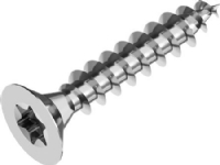 WASI Spunskrue 3,0x30 mm Rustfri A2, undersænket hoved Torx® 10 kærv med fuld gevind - (1000 stk.)