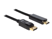 Delock - Adapterkabel - DisplayPort han til HDMI han - 2 m