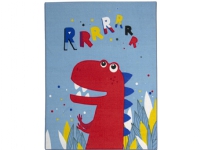 Dinosaur RRRRR De Luxe gulvtæppe til børn 95x125