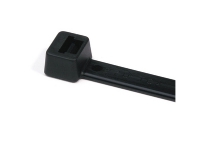 Hellermann Tyton T120M, Polyamid, Sort, 12,5 cm, 1 hoved(er), 46 cm, 7,6 mm