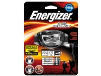 Energizer Headlight 3 LED, Hovedbånd lommelygte, Sort, LED, 3 Lampe( r), Hvid, AAA