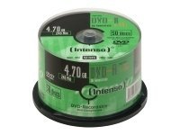 Intenso - 50 x DVD-R (G) - 4.7 GB (120min) 16x - spindle