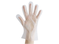 Handsker TPE L transparent pudderfri ** OBS 200stk/pak ** - (200 stk.)