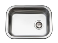 Intra Juvel K480 mat med - strainer køkkenvask. mat 340x480. med strainer