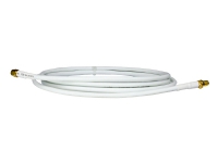 Kabel, SM-2, SMA hona-SMA hane, 2 meter RG-58 Vit