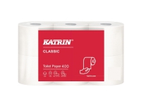 Toiletpapir Katrin Classic 400 2-lags 48m - (42 ruller pr. karton)