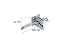 Home>it® Glipfald med skruer 120 x 50 mm galvaniseret