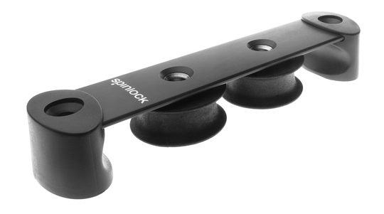 Small-medium boat 2 sheave deck organis