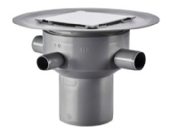 Purus Multiflex ø110mm TILE l. - lodr.t.TILE&flange til smørememb.u/vandlås