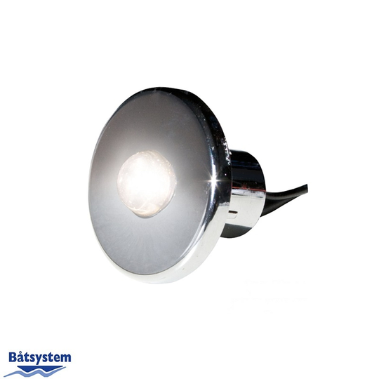 Båtsystem dot 30 led, krom, ip66