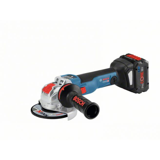 Bosch GWX 18V-10 SC - Akku vinkelsliber med X-LOCK - 06017B0400