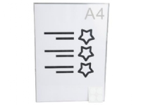 Holder til A4 Info Smiley med dobbelt tape,1 stk