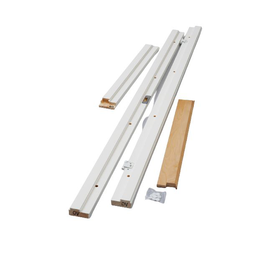 SWEDOOR 121mm +karm hvid med bøgebund m8x21 / 786x2089