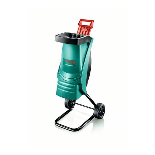 Bosch AXT Rapid 2000 Kompostkværn - 600853500